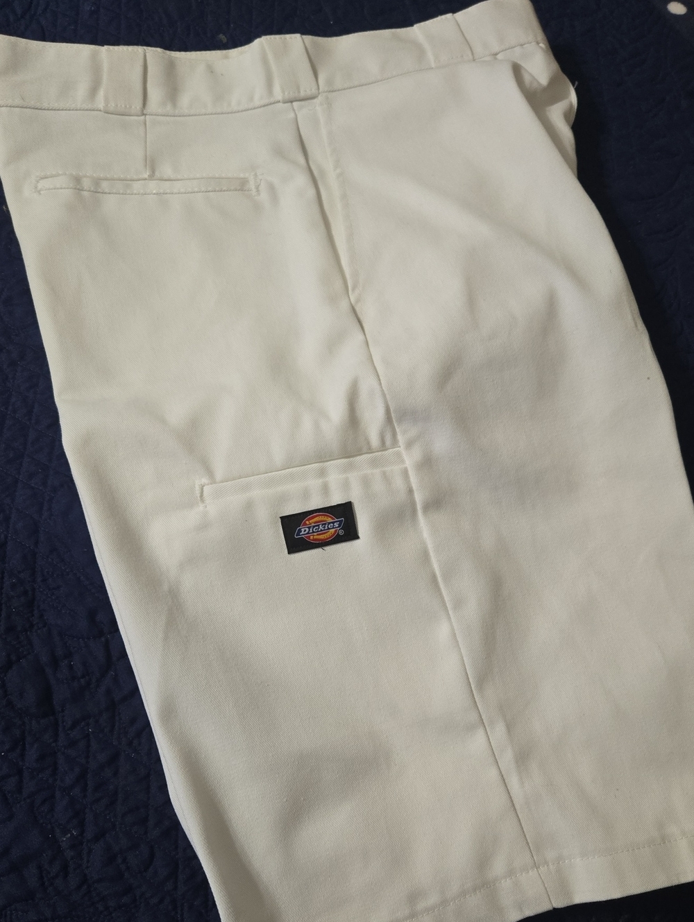 Dickies Loose Fit Multi-Use Pocket Fashion Shorts White WAIST 29